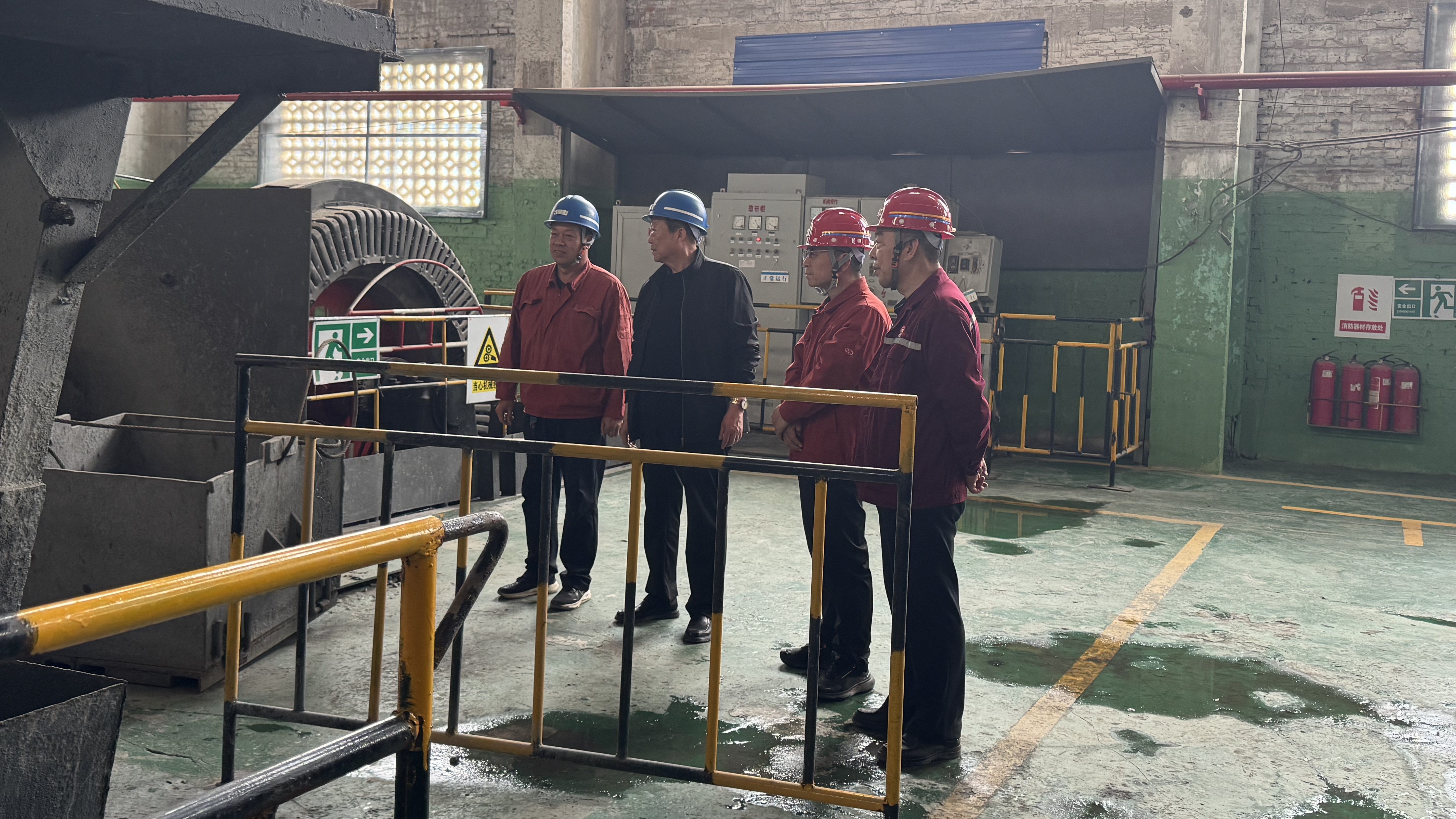 文辉矿业选矿车间试车成功